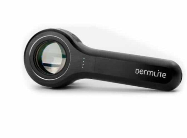 Dermatoscop ergonomic DermLite DL4 cu PigmentBoost® Plus