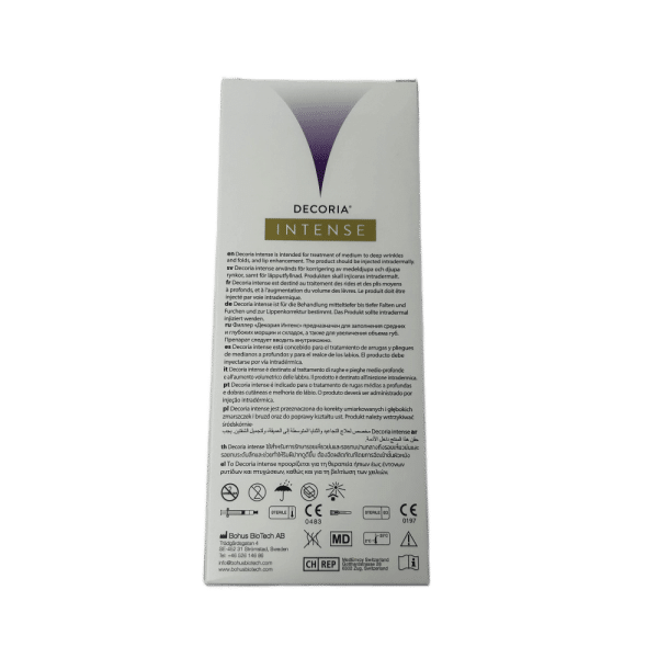 Decoria Intense. Filler Dermic