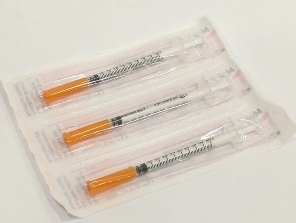 Seringi insulină 0.5 ml, ac 30Gx8mm, 100buc, Farmac-Zabban