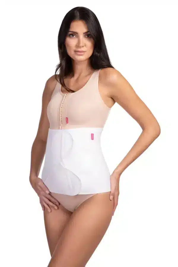 Centura abdominala unisex abdominoplastie, post-liposuctie, KP Soft, 28cm