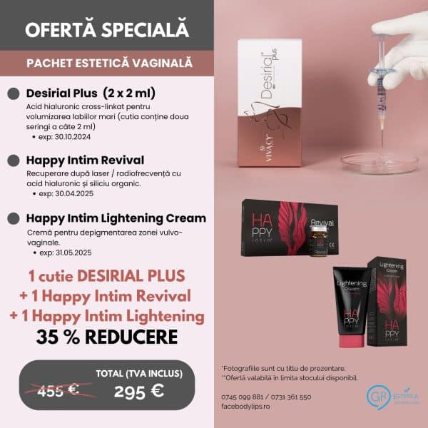 Desirial Plus (2x2ml), Happy Intim Revival, Happy Intim Lightening Cream 1 + 1 + 1