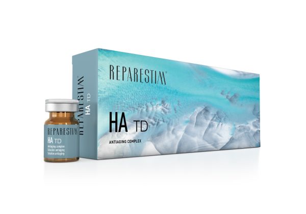 Reparestim HA TD. Tratament anti-îmbătrânire, 5 flacoane x 5 ml