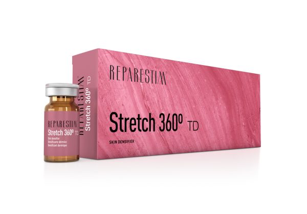 Reparestim Stretch 360. Repara, reumple si stimuleaza. Repararea striilor. 5 flacoane x 10 ml