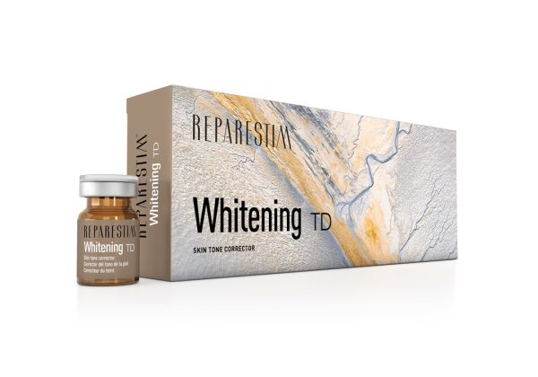 Reparestim Whitening TD. Repară, reumple și stimulează, efect de iluminare,5 flacoane x 5 ml