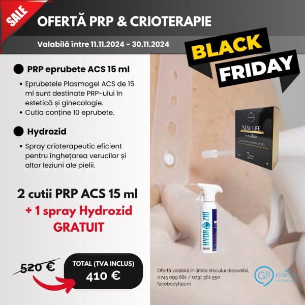 Ofertă PRP & Crioterapie