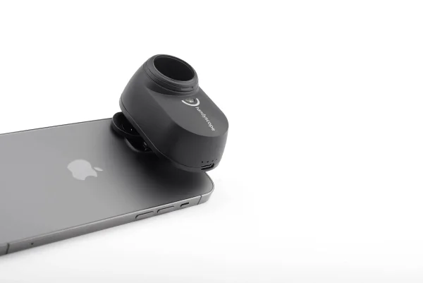 dermatoscop handyscope dermlite, compatibil cu majoritatea dispozitivelor smartphone și tabletă