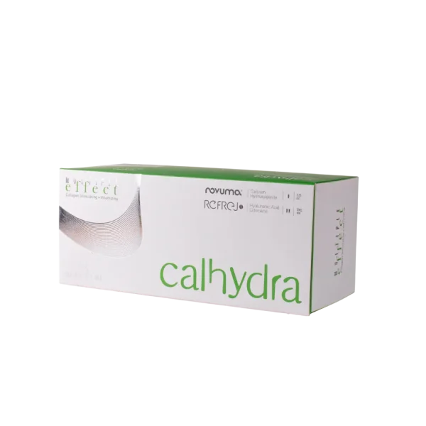 Calhydra Burgeon – Kit Biostimulator Injectabil CaHA (Novuma 1.5ml) + HA (Refrej 2x1ml) pentru Hidratare Imediată și Stimulare Colagen Profundă