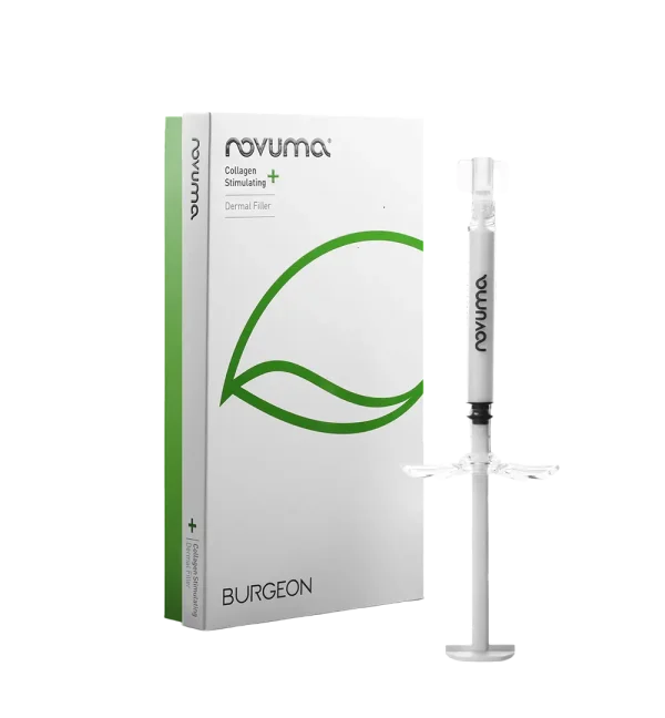 Novuma Burgeon 1.5ml – Biostimulator Injectabil cu CaHA (Hidroxipatită de Calciu) pentru Stimulare Colagen, Lifting și Regenerare Naturală a Pielii