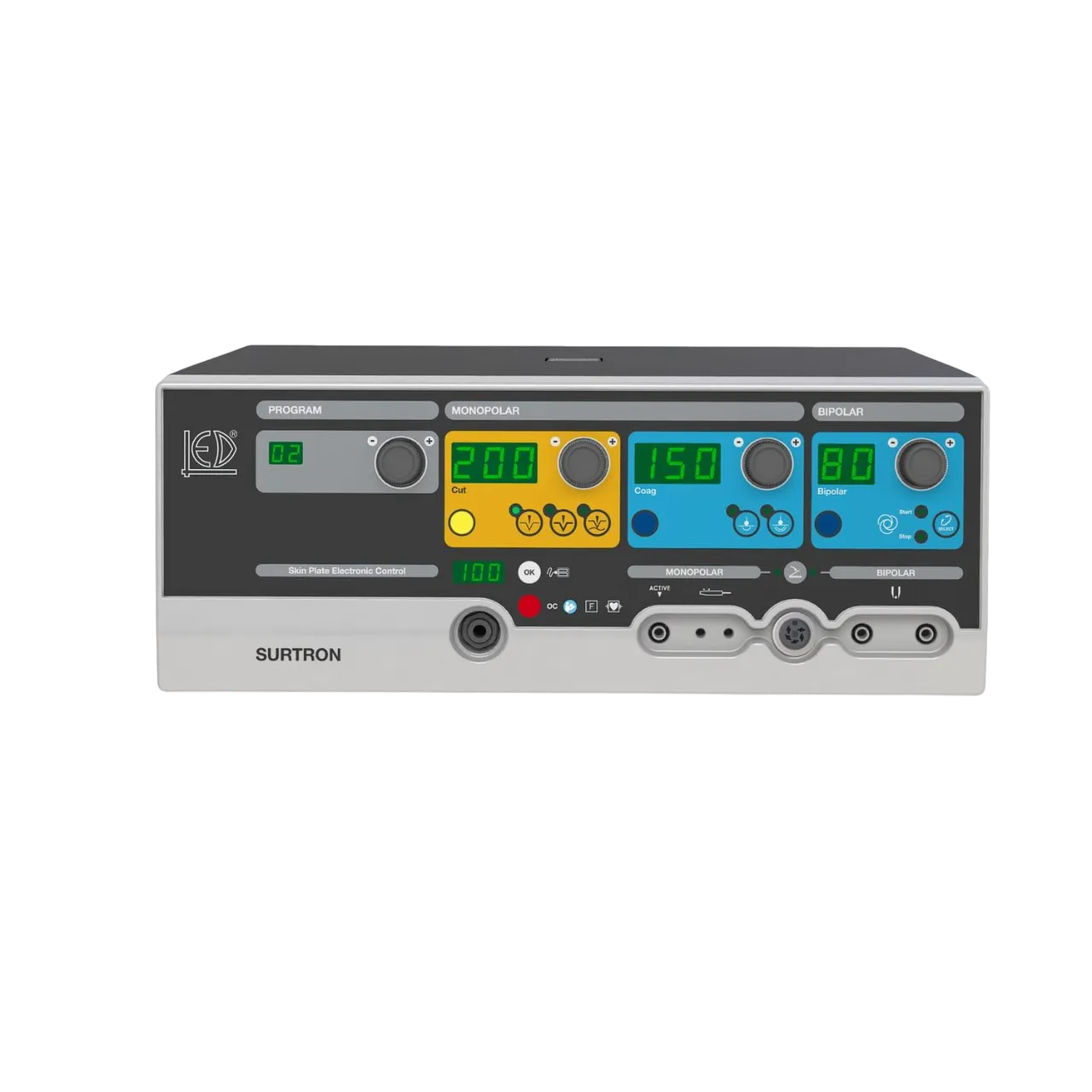 Surtron Flash 200 – Electrocauter radiofrecvență monopolar și bipolar 200W – microchirurgie de precizie cu impuls flash