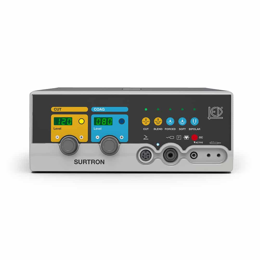 Surtron 120 – Electrobisturiu radiofrecvență monopolar și bipolar 120W – chirurgie ușoară și medie performantă
