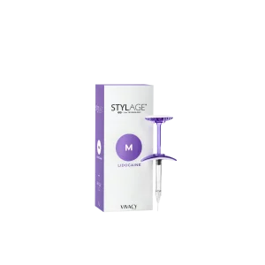 Stylage M Bi-Flex cu Lidocaină, 1 seringă x 1 ml – Acid Hialuronic pentru Riduri Medii